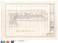 4F PLAN - WATER DUCT LAYOUT(ZONE A)藏品圖，第1張