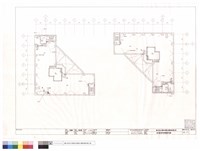 屋頂層水管冷媒管配置平面圖藏品圖，第1張