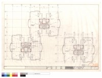 B,C,D棟屋頂層平面圖藏品圖，第1張