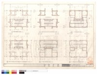 B棟2F~RF、C,G棟3~RF、DEF棟3F~R1F樓梯平面圖藏品圖，第1張
