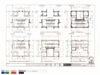 B棟2F~RF、C,G棟3~RF、DEF棟3F~R1F樓梯平面圖藏品圖，第1張