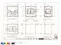 BCG棟R1F,R2F、AHDEF棟R2F樓梯平面圖藏品圖，第1張