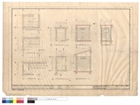 浴廁及樓梯間平面詳圖藏品圖，第1張