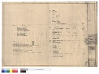 圖號目錄,施工說明,圖例說明藏品圖，第1張
