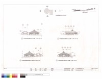 大眾溫泉設施A棟立面圖藏品圖，第1張