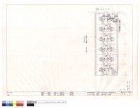 八樓給水平面圖(右半部)藏品圖，第1張