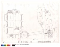 四樓給水平面圖(左半部)(中水系統)藏品圖，第1張