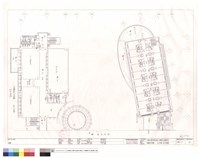 五樓給水平面圖(左半部)(中水系統)藏品圖，第1張