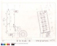 七樓給水平面圖(左半部)(中水系統)藏品圖，第1張