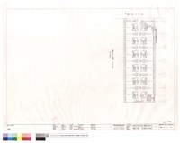 八樓給水平面圖(右半部)(中水系統)藏品圖，第1張