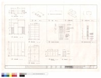 衣櫥詳圖及其細部大樣藏品圖，第1張