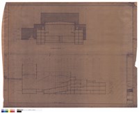 大會堂正剖面,大會堂側剖面藏品圖，第1張