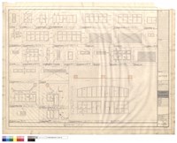 門窗立面圖W5~W24,D31,D35藏品圖，第1張