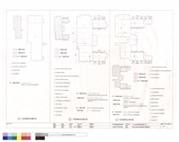 研習住宿棟本棟面積計算檢討圖(一)藏品圖，第1張