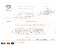 研習住宿棟本棟C-C,D-D剖面圖藏品圖，第1張