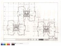 B,C,D棟屋頂層平面圖藏品圖，第1張