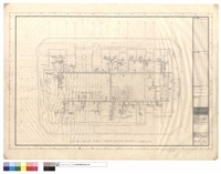 1ST FLOOR PLAN - WATER PIPING LAYOUT藏品圖，第1張