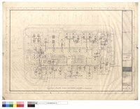 1ST FLOOR PLAN - DUCTWORK LAYOUT藏品圖，第1張