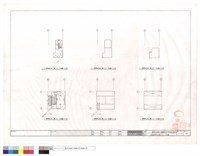 C棟屋頂突出物消防平面圖藏品圖，第1張