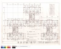 B棟標準層平面圖(3F-14F)藏品圖，第1張