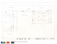 入口雨庇平斷面現寸圖藏品圖，第1張