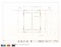 入口雨庇立斷面現寸圖藏品圖，第1張