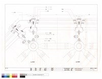 空間桁架造型雨庇斷面圖藏品圖，第1張