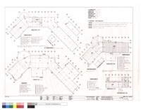 各樓層地板面積及建築面積尺寸標示藏品圖，第1張