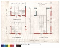 壹樓,參樓樓梯大樣藏品圖，第1張