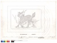 宮殿式勾欄欄杆堵詳細大樣圖藏品圖，第1張