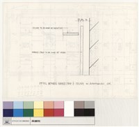 DETAIL BETWEEN MARBLE STRIP & CEILING IN AUDITORIUM CH.藏品圖，第1張