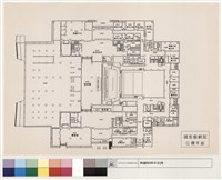 國家戲劇院 G樓平面藏品圖，第1張