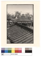背觀左廂及一進屋頂藏品圖，第1張