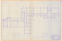 第五號辦公廳 第貳層平面圖藏品圖，第1張