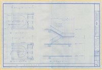 A-34 樓梯平面剖面圖藏品圖，第1張