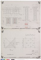 亭A櫃台詳圖、亭B木床部藏品圖，第1張