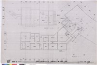 會館棟地下一樓，屋頂層 平面圖藏品圖，第1張