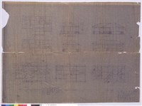 FOUNDATION PLAN、TRUSS PLAN、BACK ELEVATION藏品圖，第1張