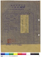 工程詳標單藏品圖，第1張