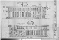 原有側東立面圖增建側西立面圖藏品圖，第1張