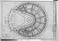 立体增建二樓補強基礎平面圖藏品圖，第1張