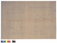 A-A切面、B-B切面、加建屋面樑版及柱平面圖藏品圖，第1張