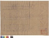 一層、二層平面圖、
左右側面圖、正面圖藏品圖，第1張