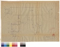 平面、剖面、鐵門藏品圖，第1張