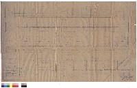 一、二樓平面圖，正、背、側立面圖藏品圖，第1張