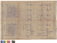左側、右側立面，F-F、G-G剖面藏品圖，第1張