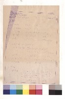 台北女師專學生宿舍傢俱工程數量藏品圖，第1張