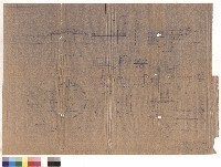 平面圖、切面圖、欄桿大樣、平台大樣、鐵梯踏步大樣藏品圖，第1張