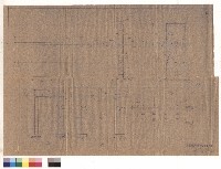 走廊頂平面、基腳平面藏品圖，第1張