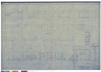 アーケイド棟立面及展開圖藏品圖，第1張